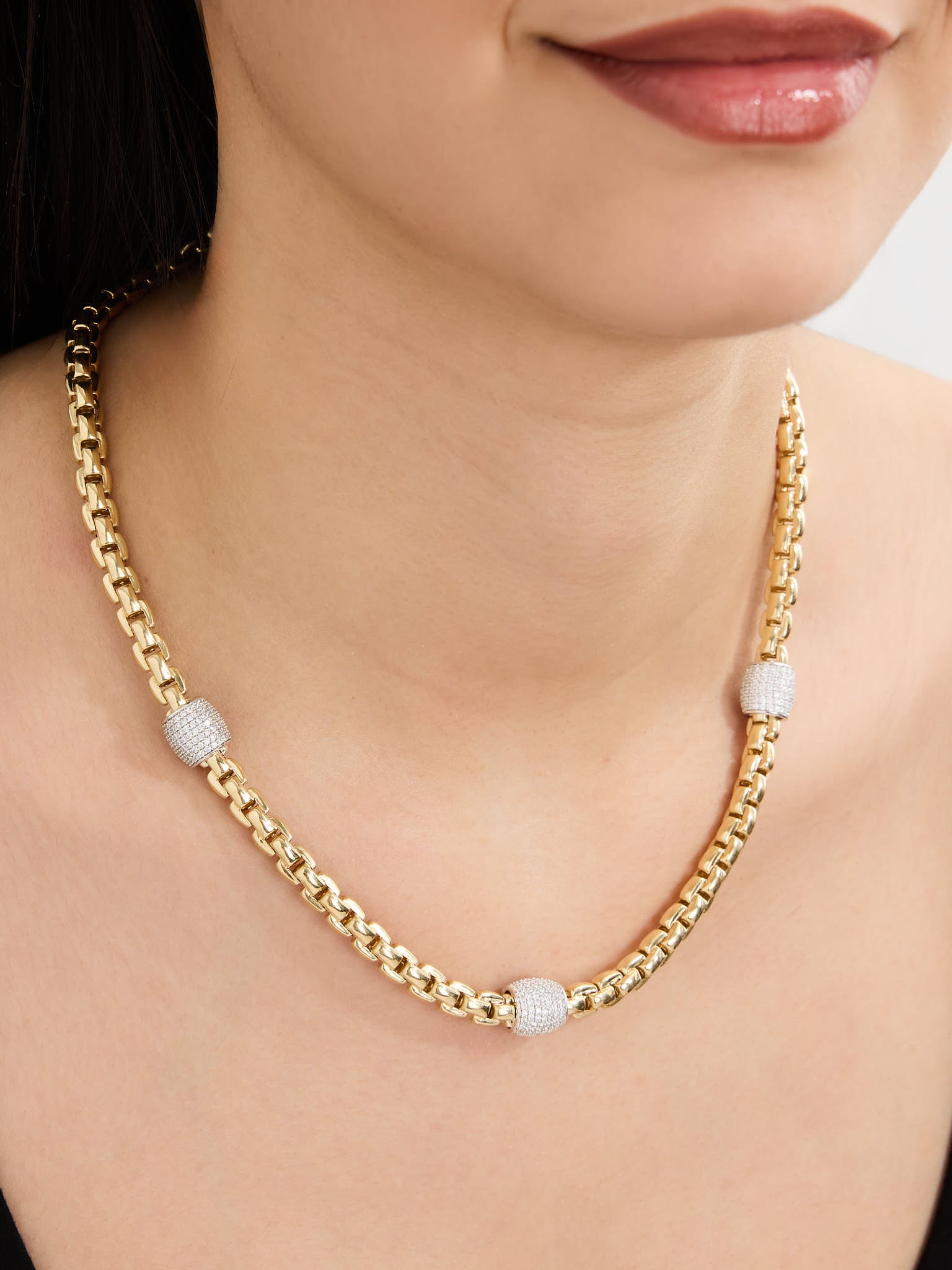31.42 Gr. Maarla Enamel Altın Kolye