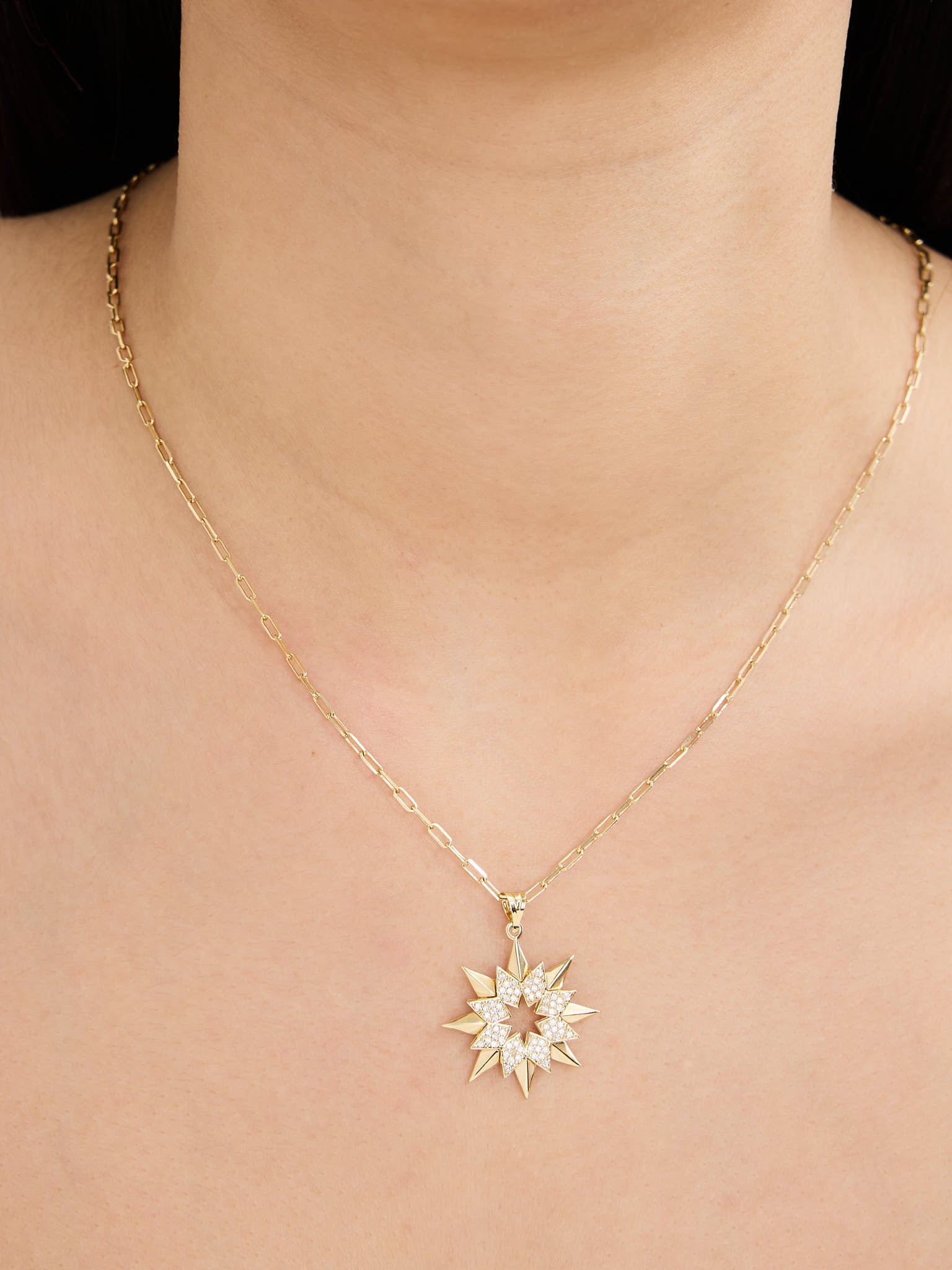 6.67 Gr. The Sun Altın Kolye