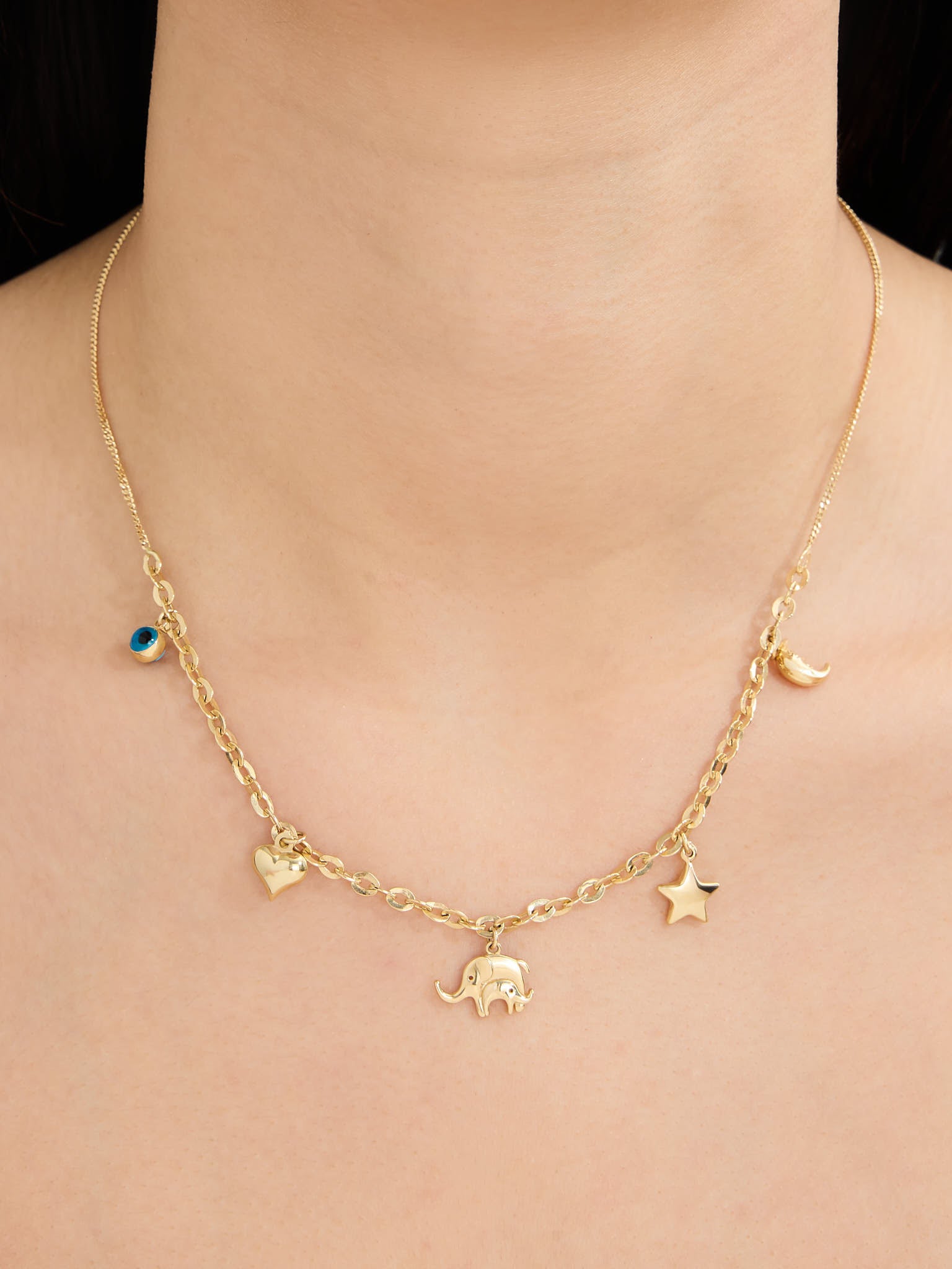 6.90 Gr. Nile Talismans Altın Kolye