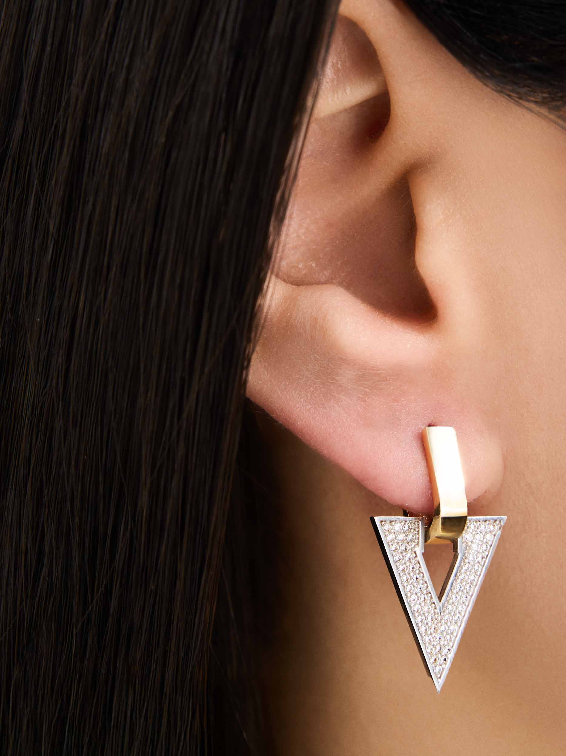 4.72 Gr. Veyra Star Altın Drop Küpe