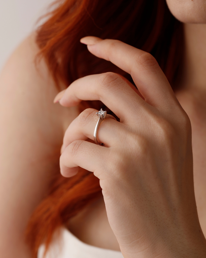 HRD 0.30 Karat Birdy Pırlanta Yuvarlak Yüzük