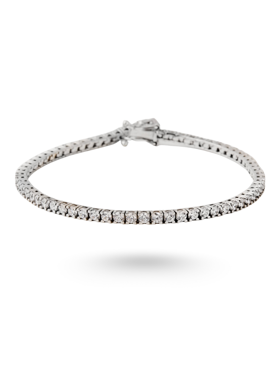 4.30 Karat Windcrest Tennis Pırlanta Suyolu Bileklik