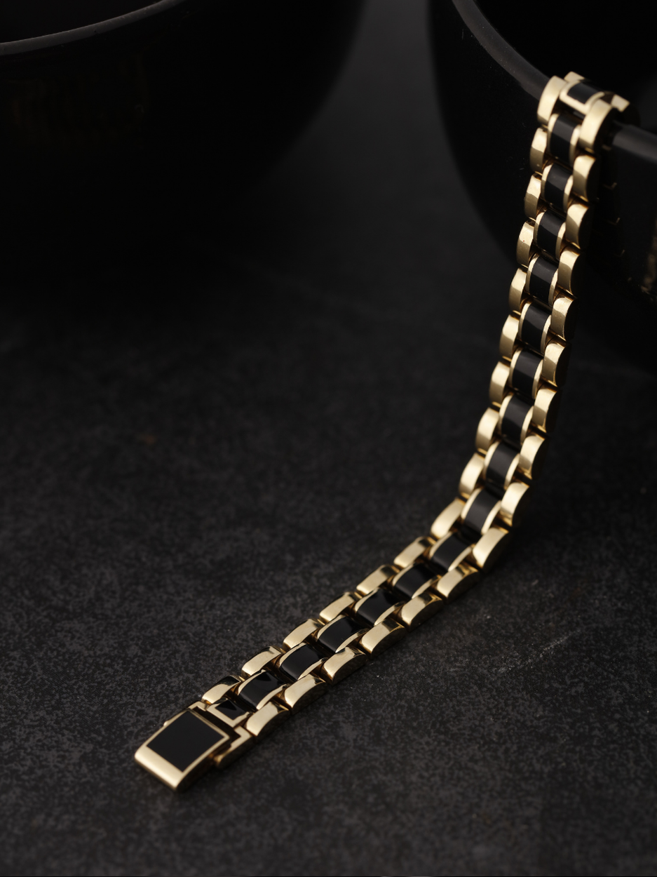 22.74 Gr. Drovian Black Altın Bileklik