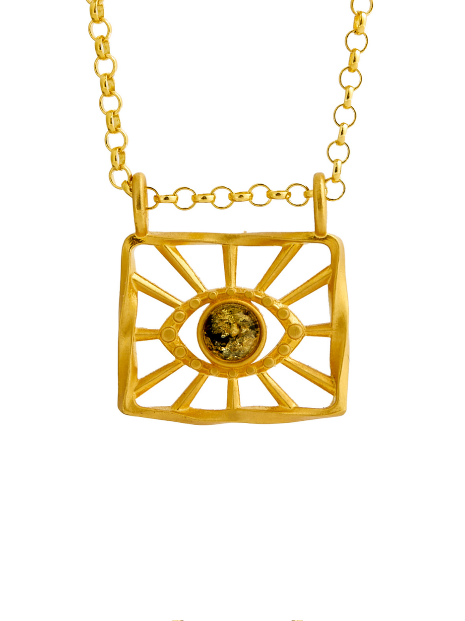 7.99 Gr. Wezen Eye Altın Kolye