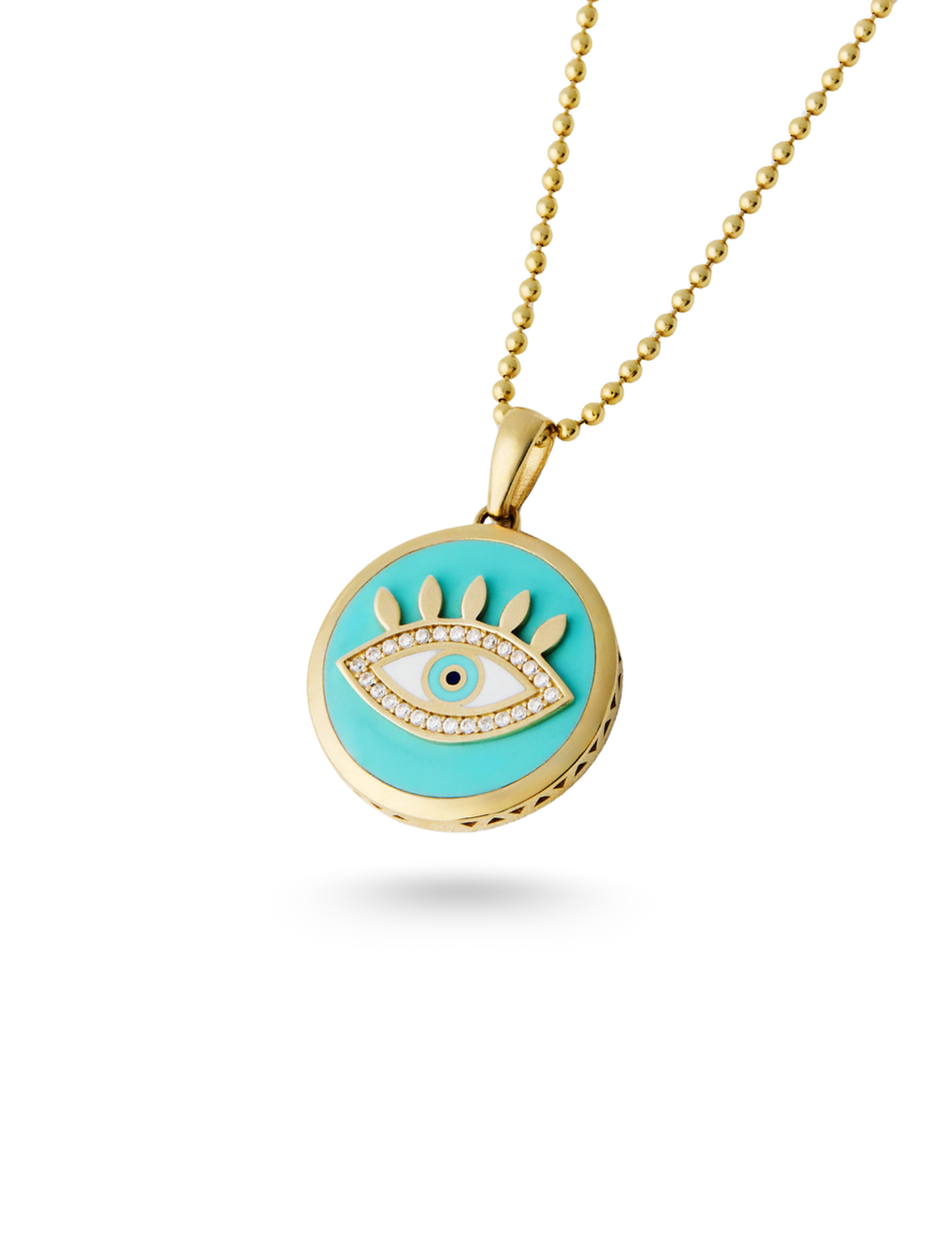 8.11 Gr. Nefertari Eye Altın Charm