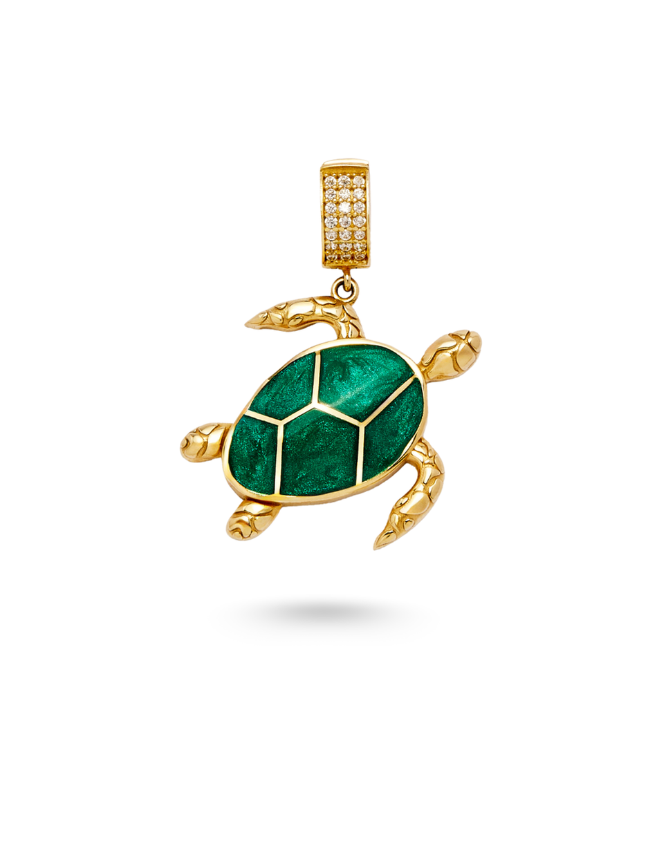 5.04 Gr. The Turtle Altın Charm