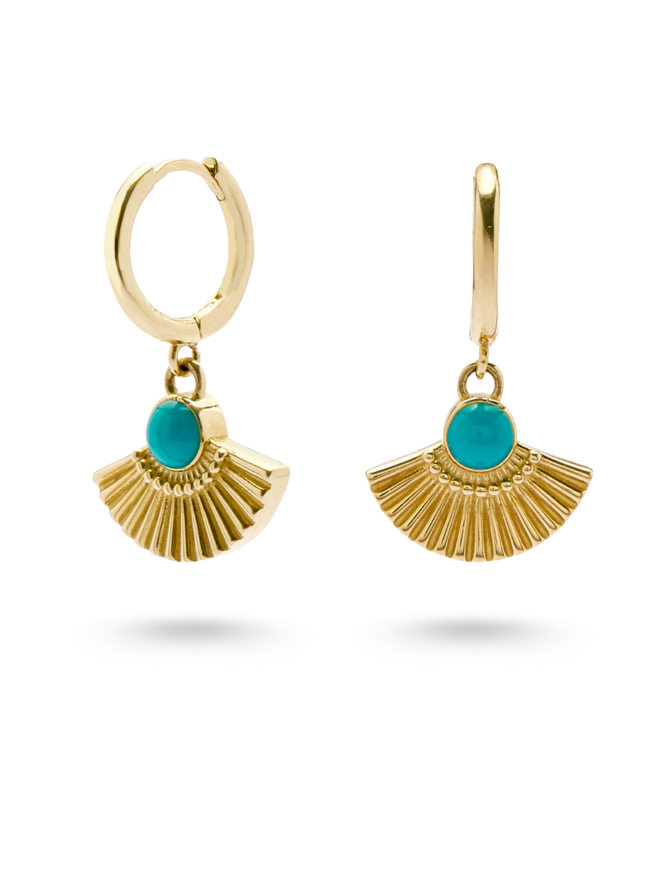 3.82 Gr. Nefira Altın Drop Küpe