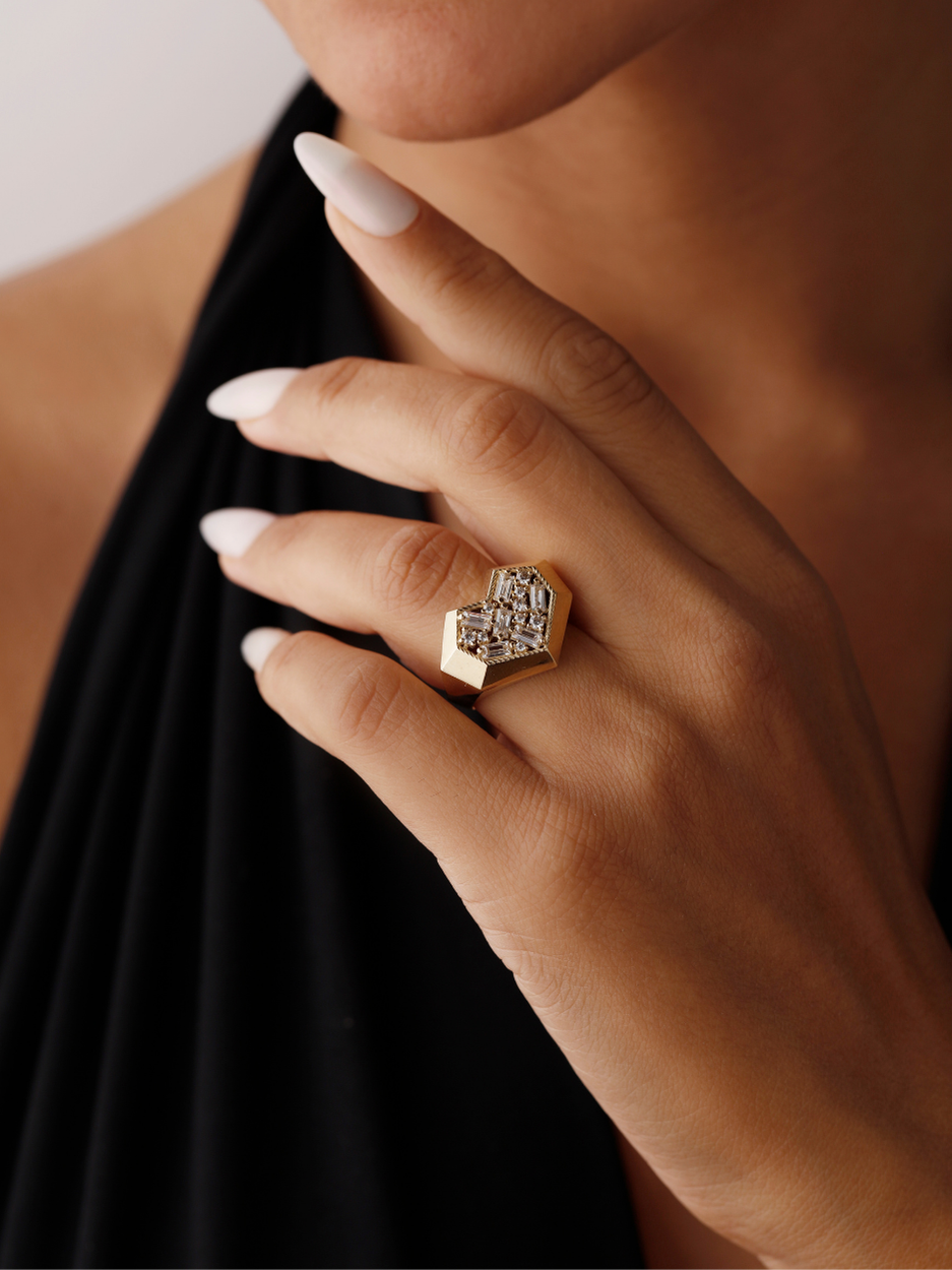 5.65 Gr. Hearthbeat Altın Yüzük