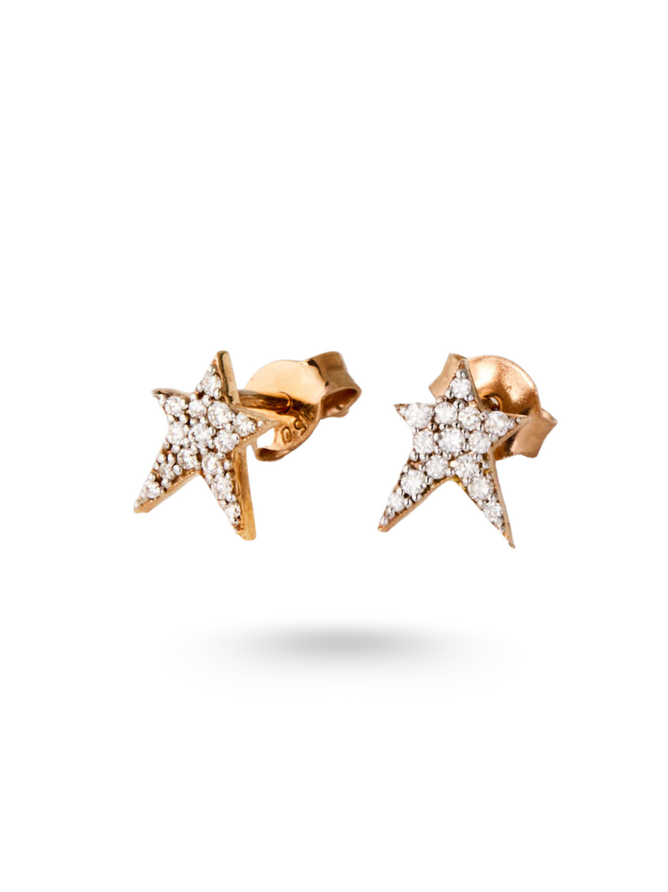 0.15 Karat Staz Diamond Pırlanta Stud Küpe