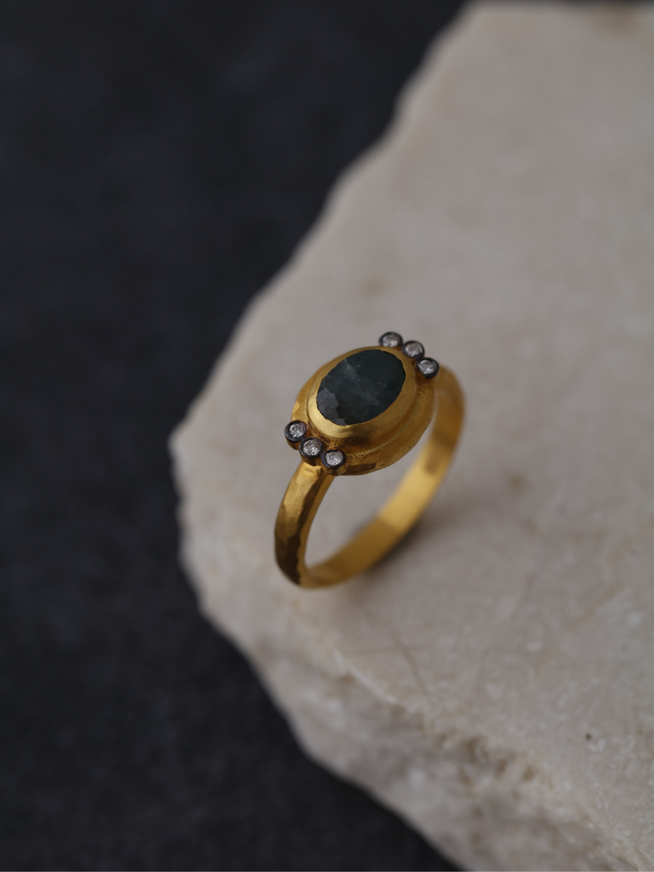 4.56 Gr. Emerald Dream Altın Yüzük