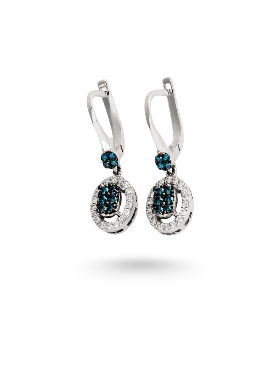 0.47 Karat Isolde Pırlanta Jacket Küpe