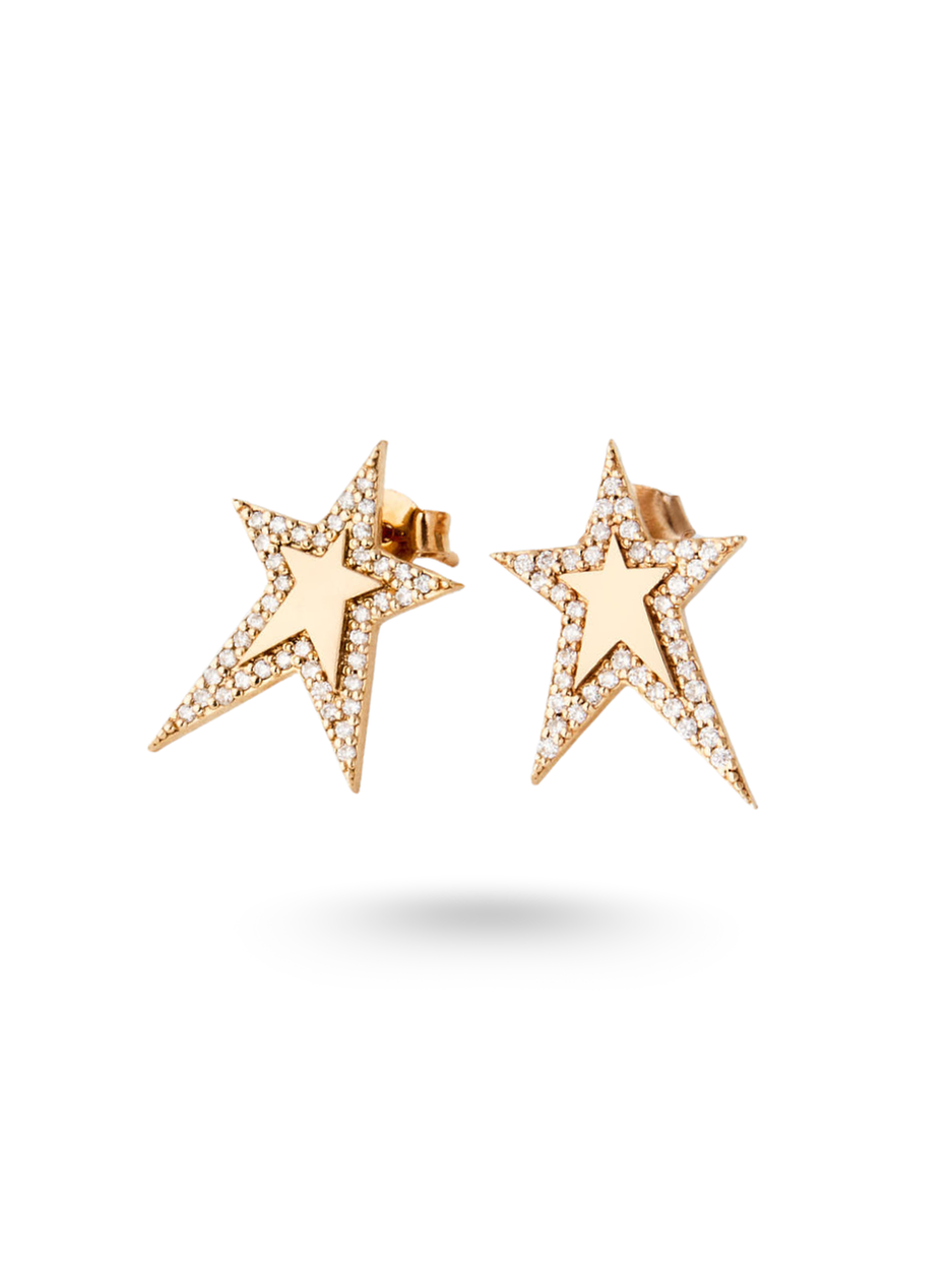 0.32 Karat Shine n Rise Pırlanta Stud Küpe