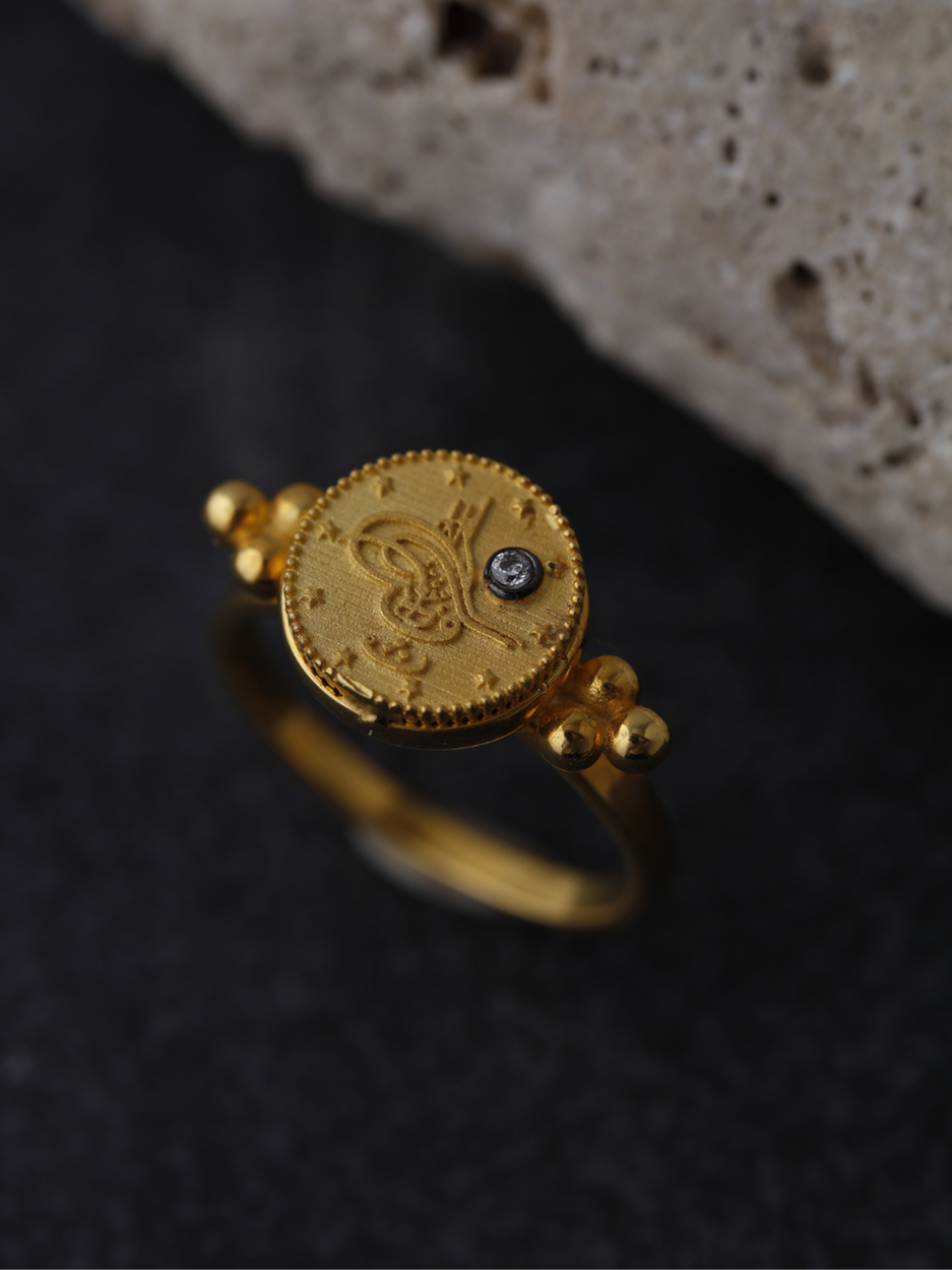 4.54 gr. Nisan Altın Yüzük