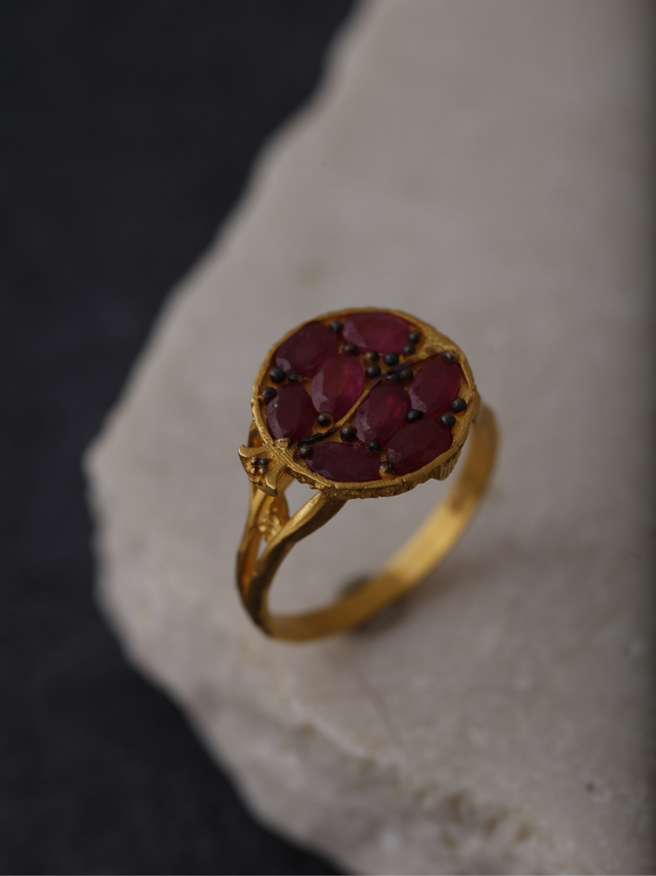 6.71 Gr. Ruby Land Altın Yüzük