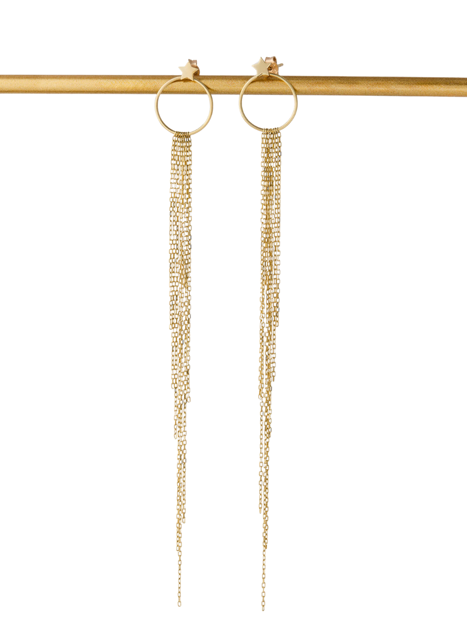 4.45 Gr. Selvi Altın Küpe