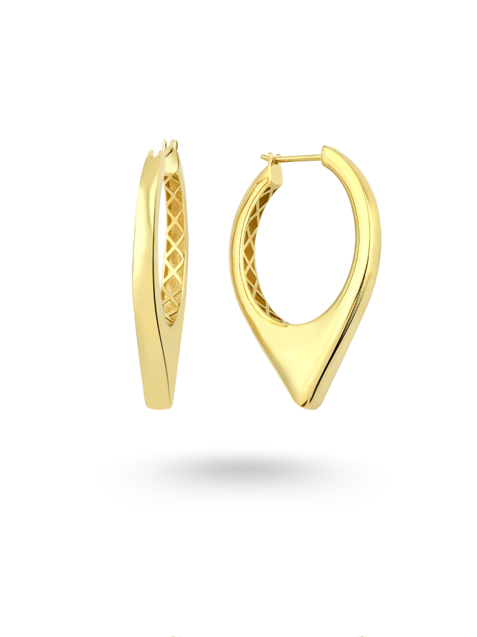 5.76 Gr. Aurelia Altın Hoop Küpe