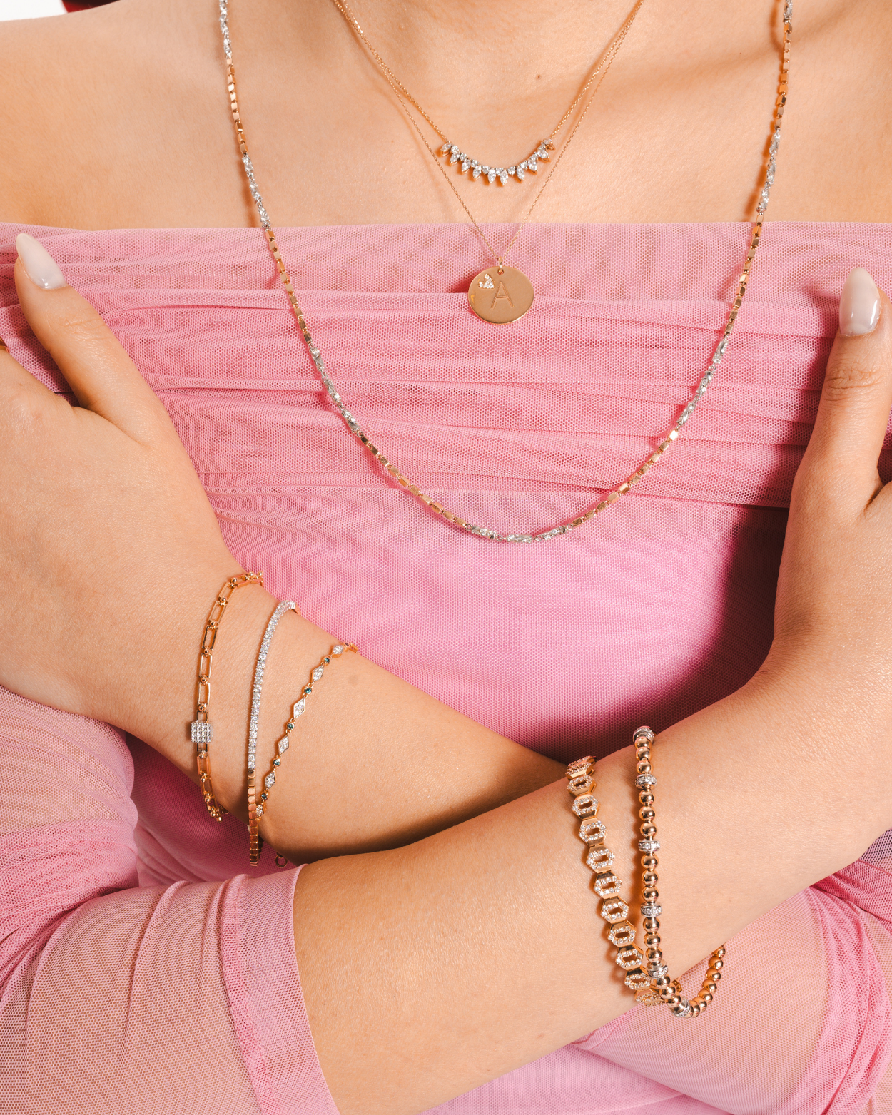 0.04 Karat Diamond A Pırlanta Kolye