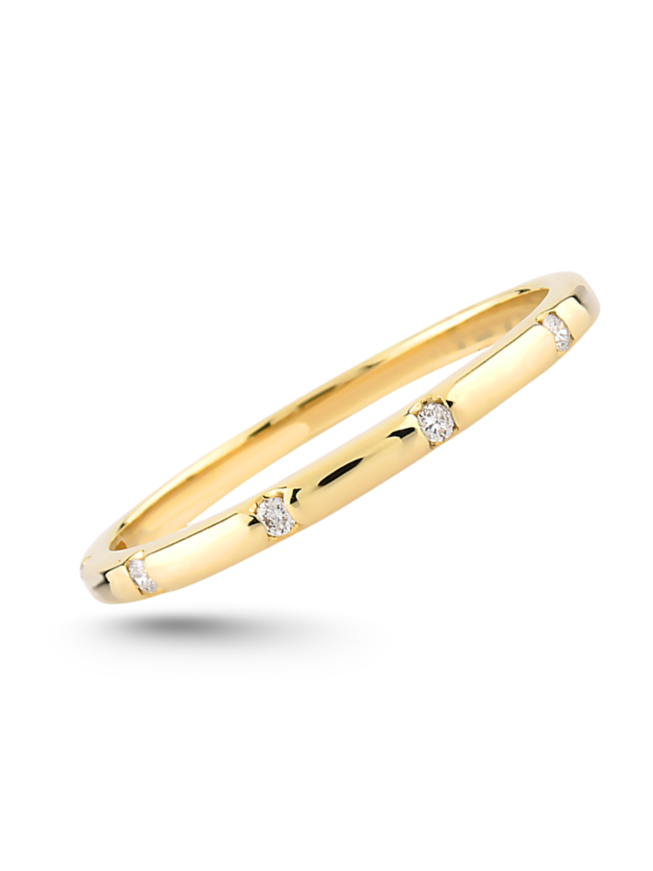 0.05 Karat Path Pırlanta Yüzük