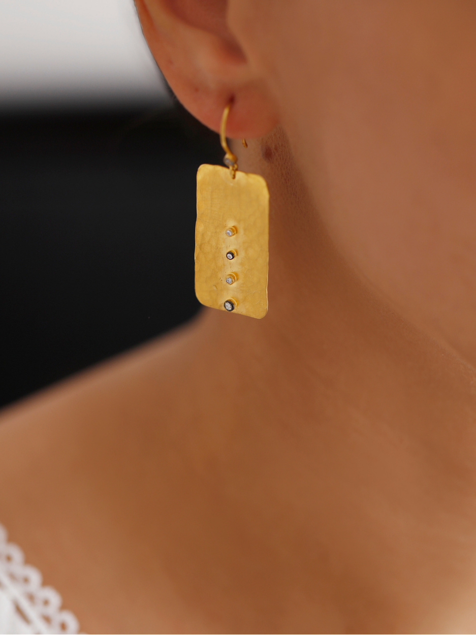 9.02 Gr. War Culture Drop Küpe