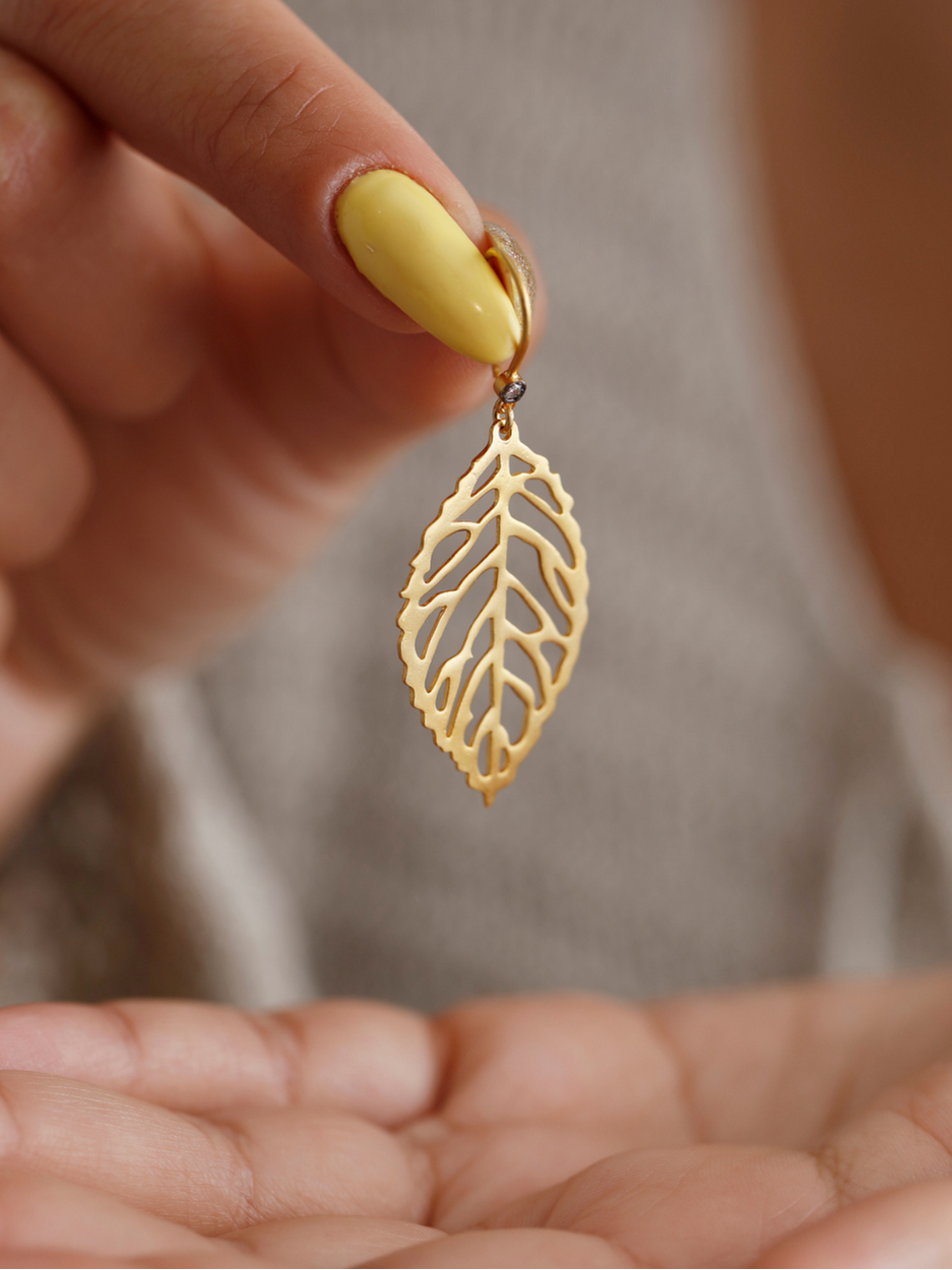 4.98 Gr. Winter Altın Drop Küpe