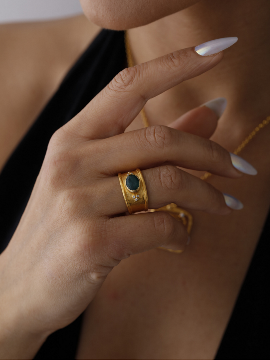 9.03 gr. Orderer Altın Yüzük