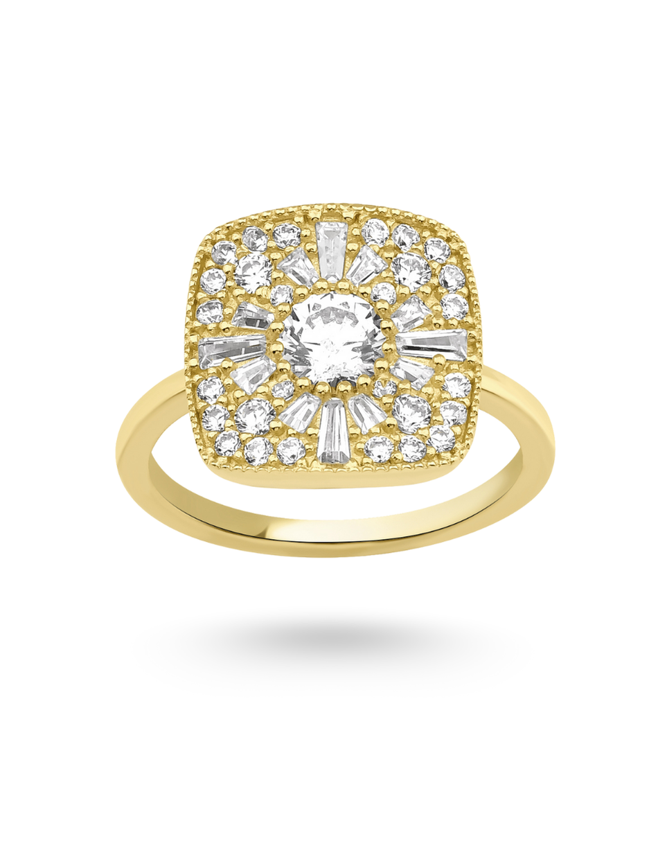 4.31 Gr. Quadra Altın Yüzük