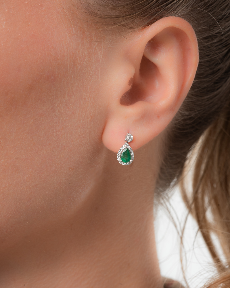 0.99 Karat Sultan's Pırlanta Stud Küpe