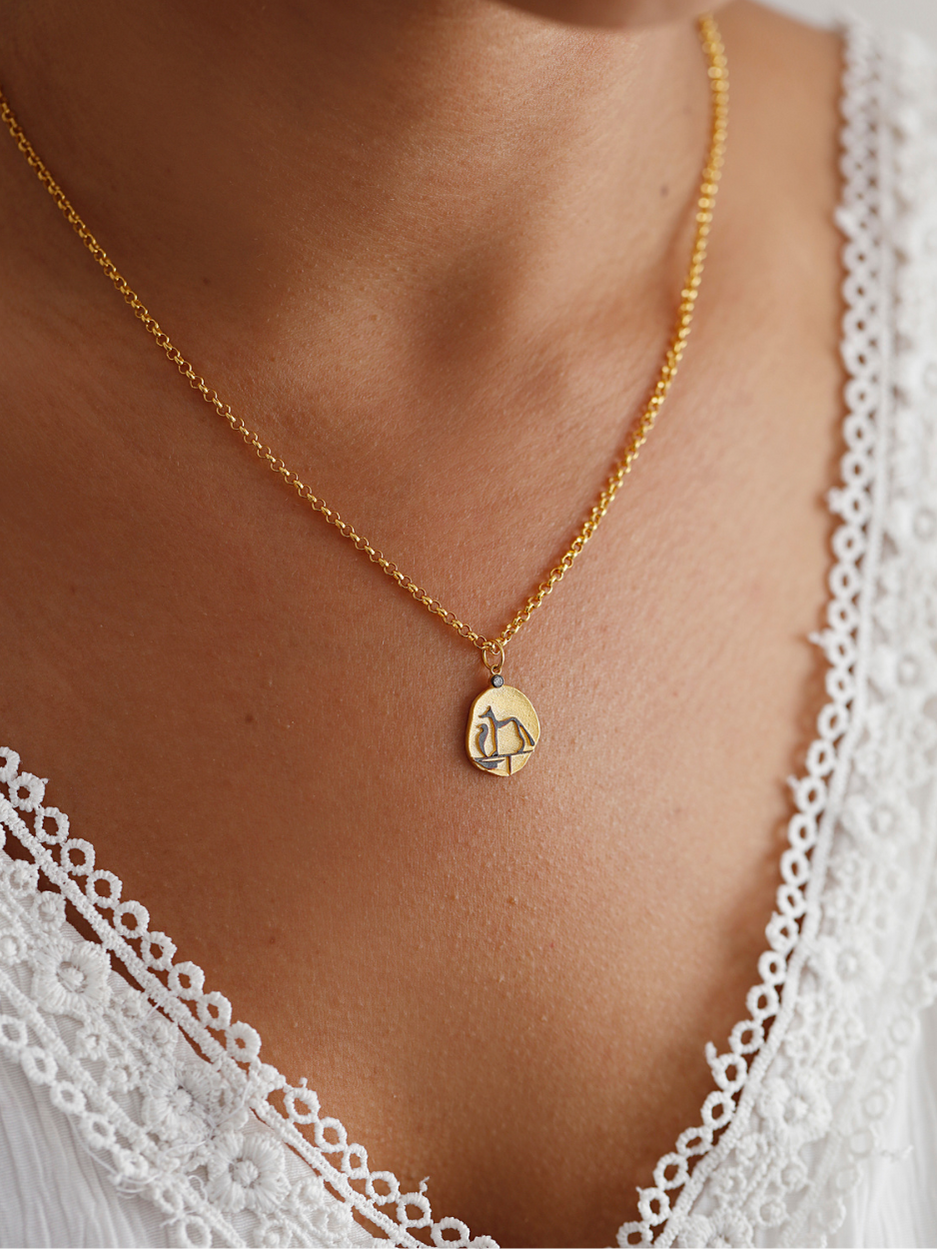 7.67 Gr. Egypt Altın Kolye