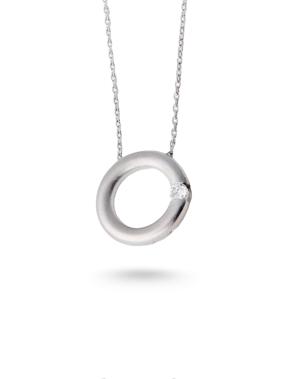 0.20 Karat Serenith Circle Pırlanta Kolye