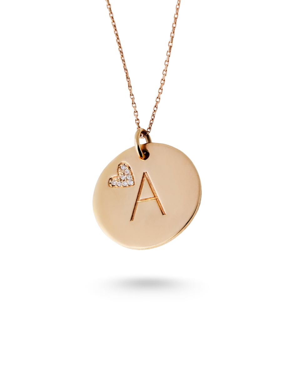 0.04 Karat Diamond A Pırlanta Kolye