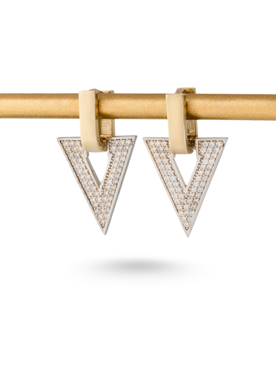 4.72 Gr. Veyra Star Altın Drop Küpe