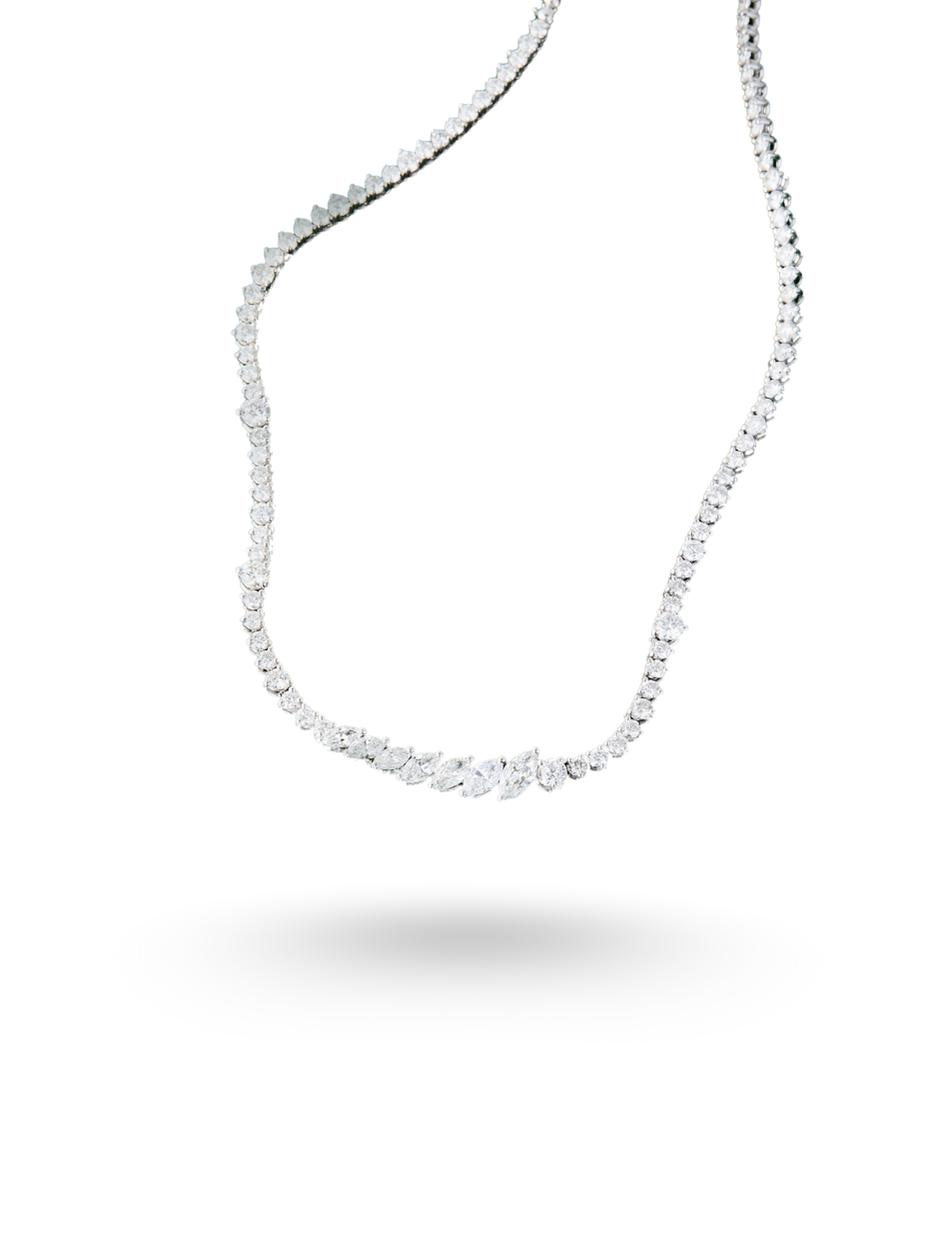 5.58 Karat Diamond Path Pırlanta Gerdanlık