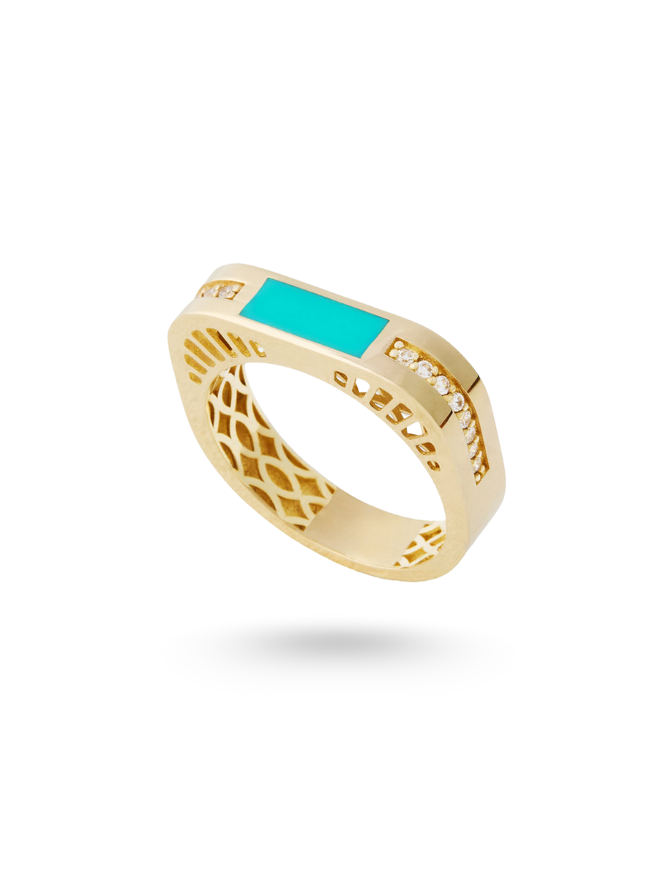 3.91 Gr. Khepri Altın Yüzük