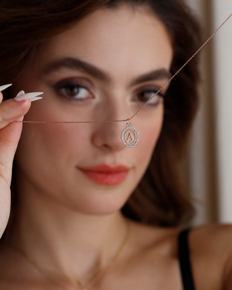 0.16 Karat Vizier A Pırlanta Kolye