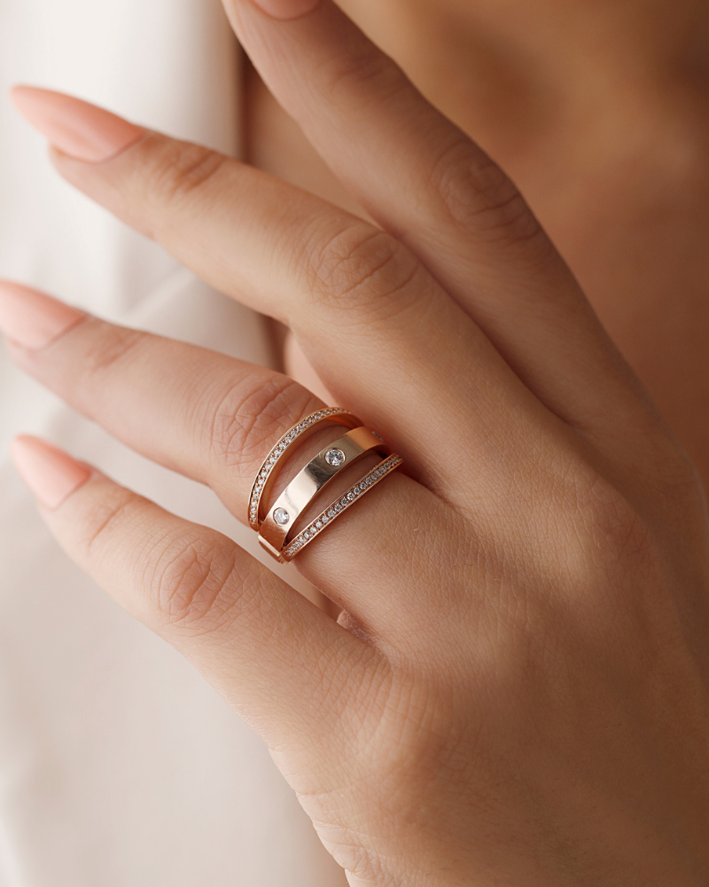 0.35 Karat Mifftez Pırlanta Yüzük