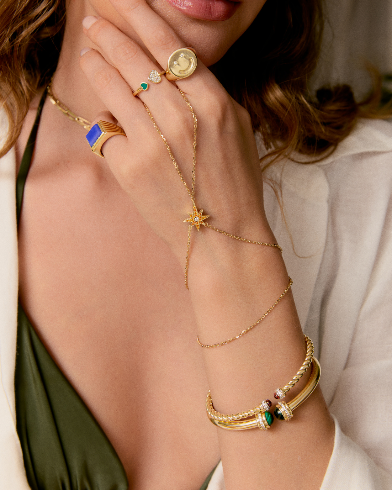 4.07 Gr. Blue Altın Yüzük