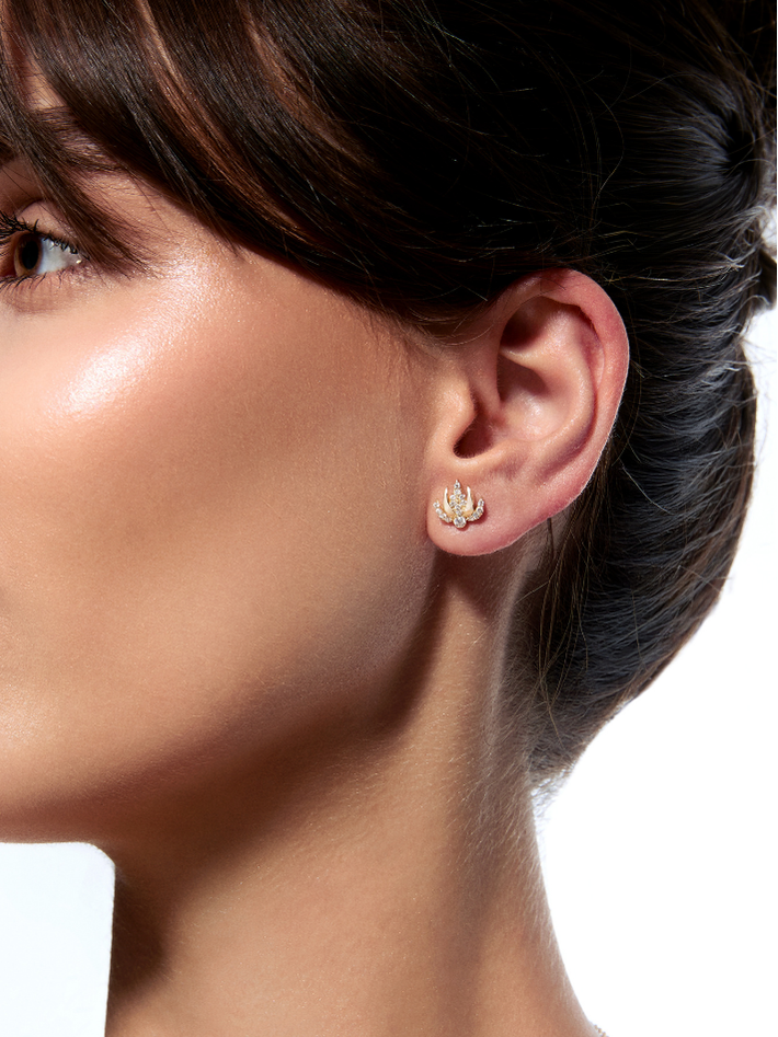 2.36 Gr. Urla Altın Stud Küpe