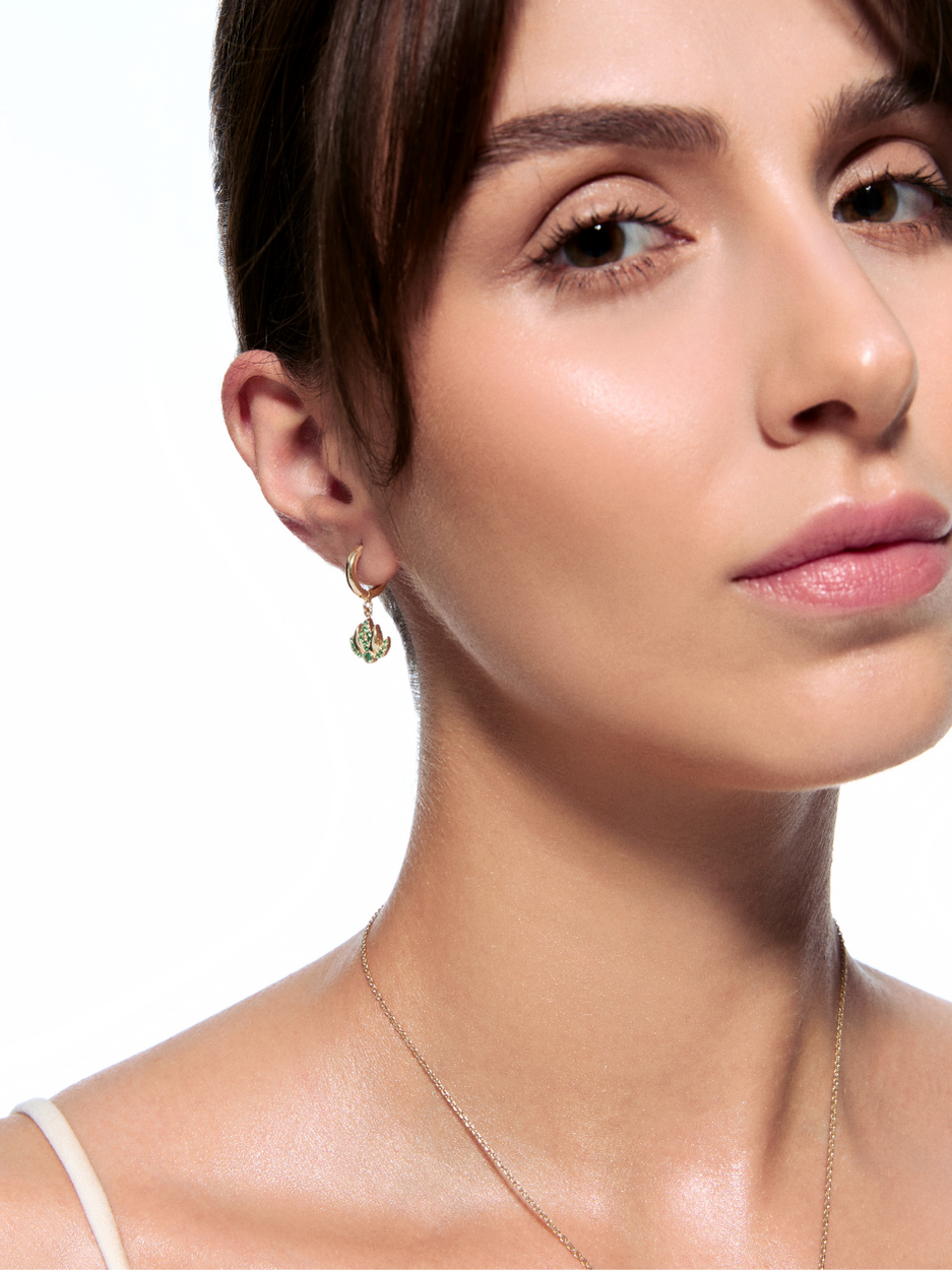 3.27 Gr. Urla Altın Drop Küpe