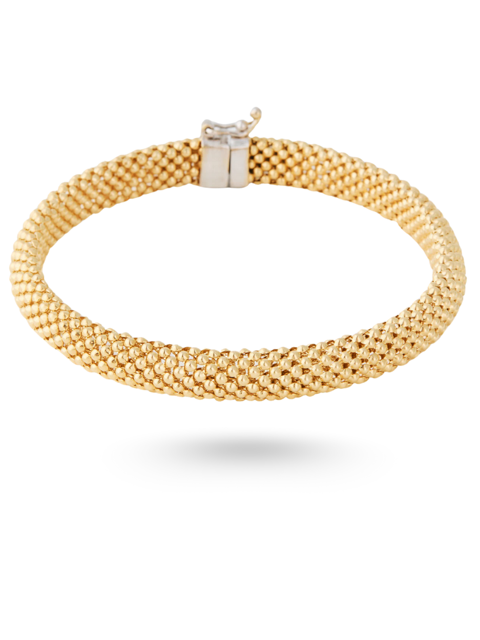 8.53 Gr. The Tiny Altın Hasır Bileklik