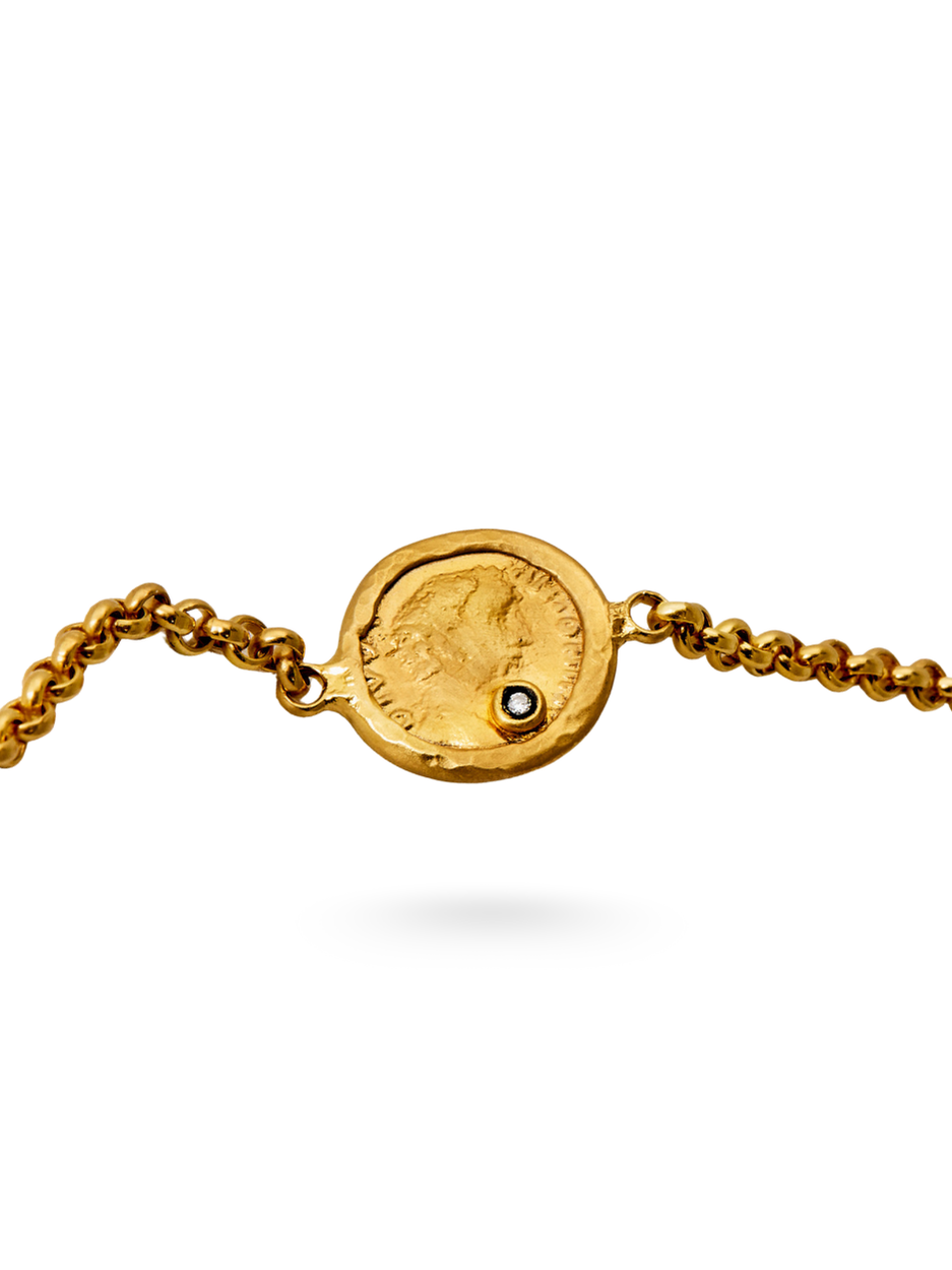 6.90 Gr. Thornhelm Altın Bileklik