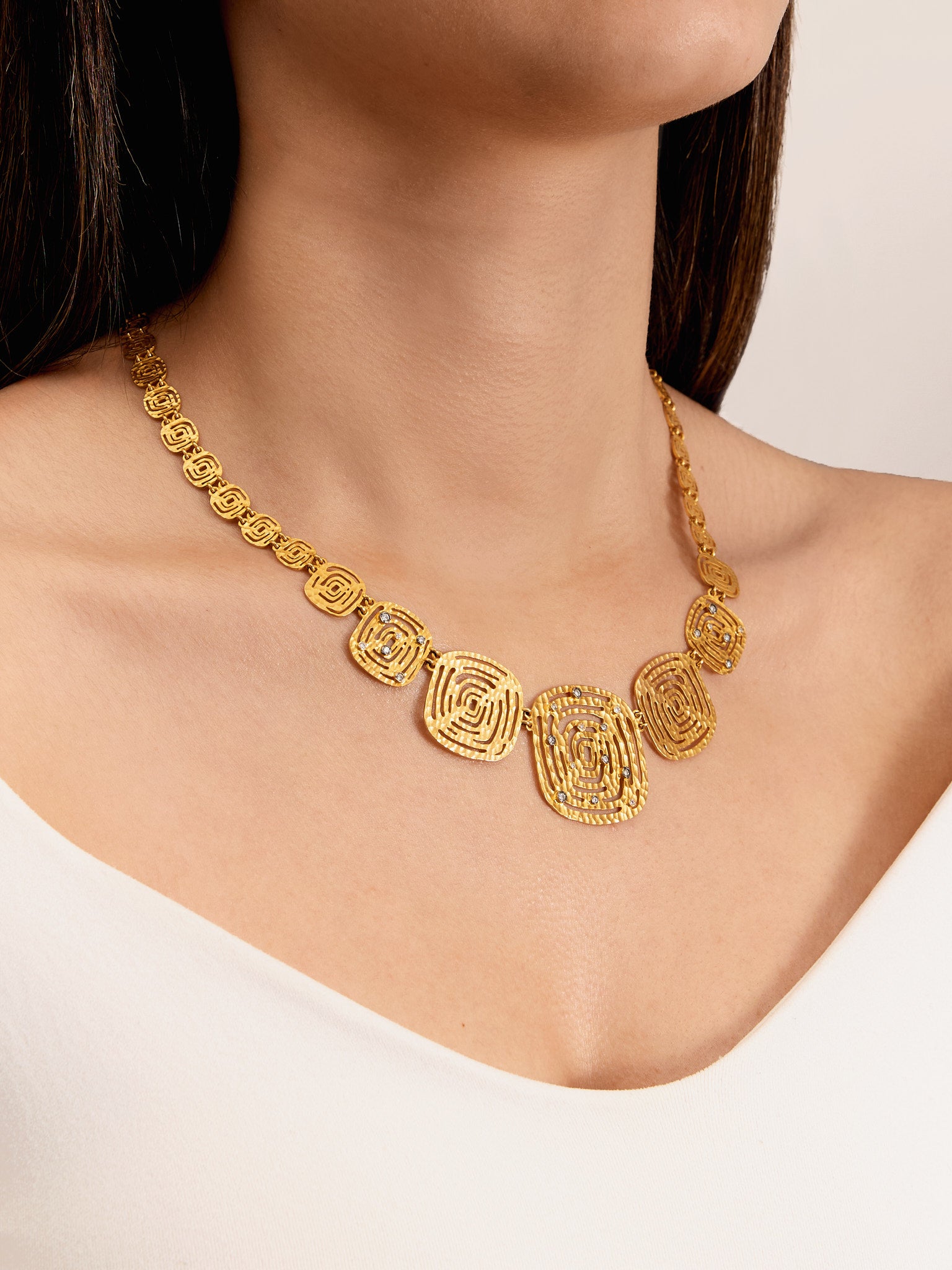 35.32 Gr. Maze Altın Kolye