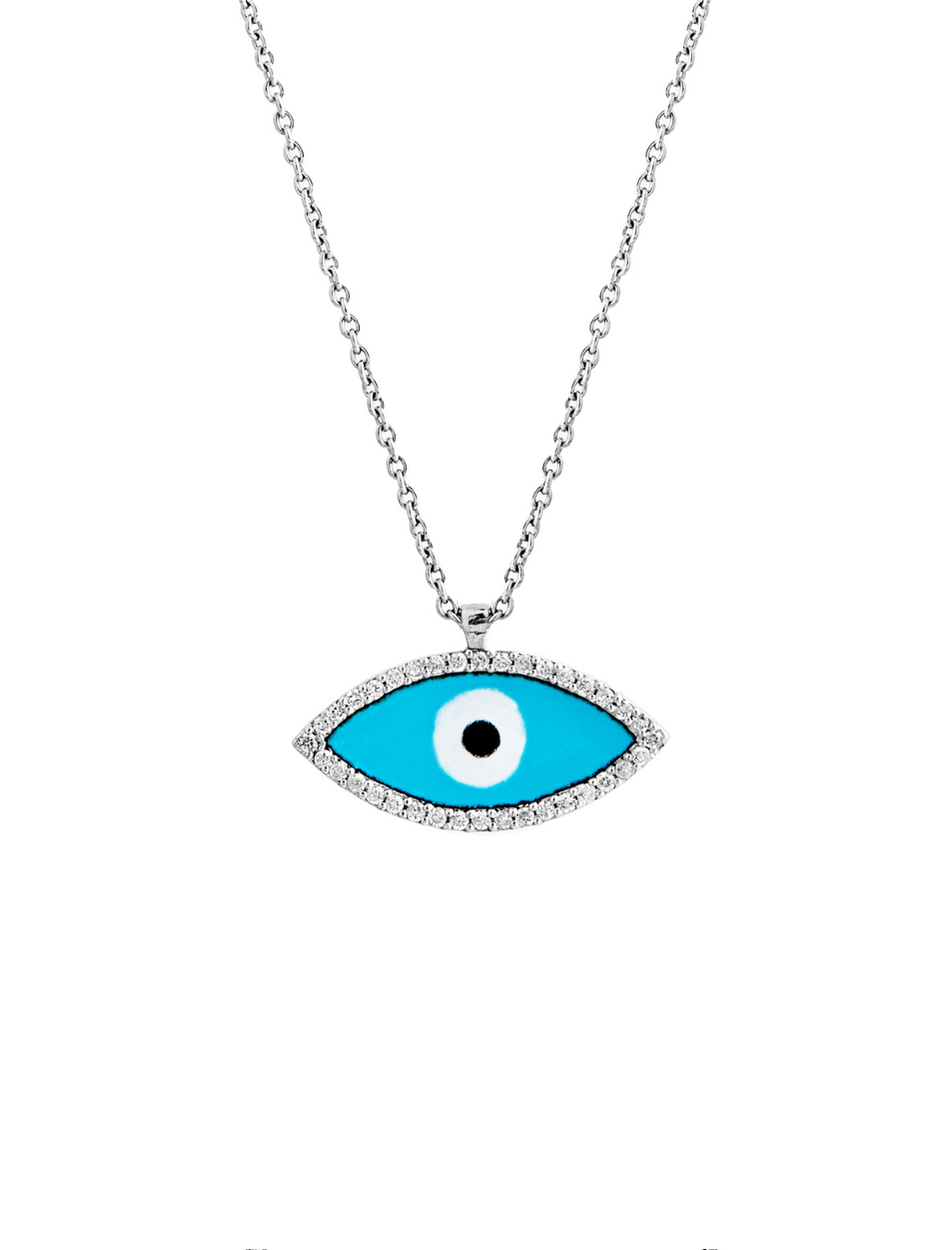 0.18 Karat Eye's On Dia Pırlanta Kolye