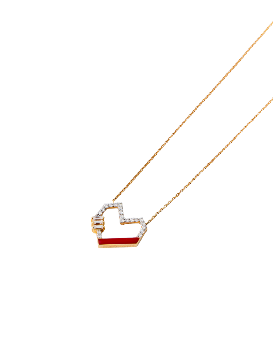 0.30 Karat Monnastar Pırlanta Kolye