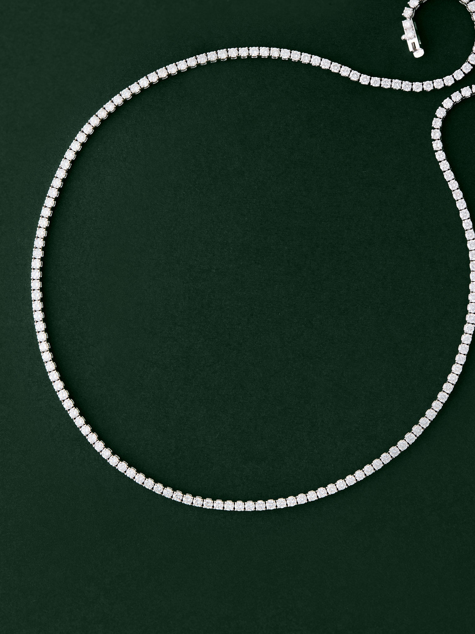 7.80 Karat Diamond Tennis Pırlanta Suyolu Gerdanlık