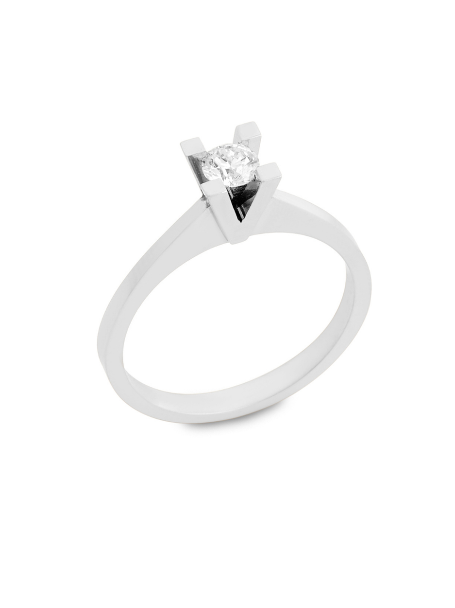 0.12 Karat Proxima Pırlanta Yuvarlak Yüzük