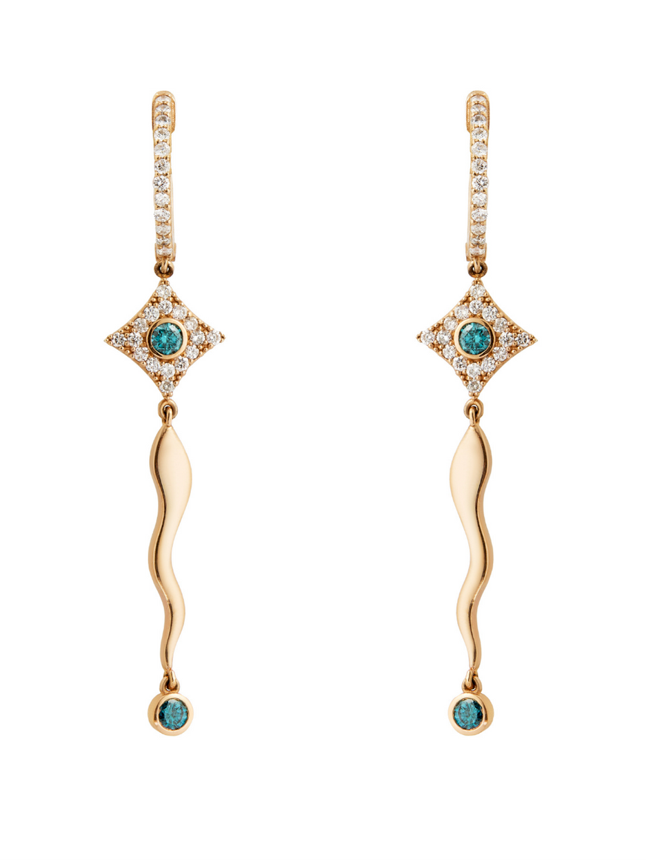 0.76 Karat Galvex Pırlanta Küpe