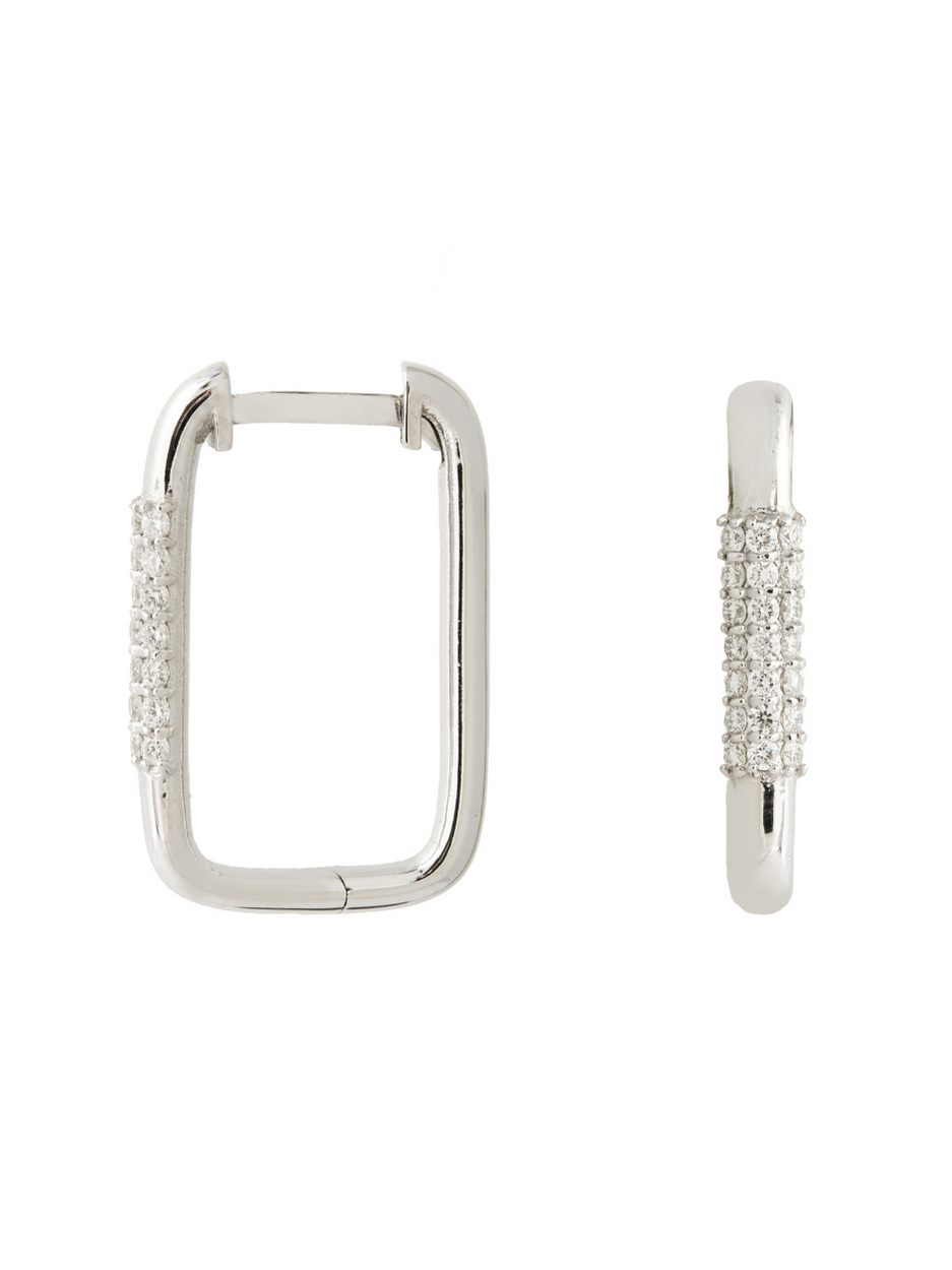 0.33 Karat Serenith Pırlanta Huggies Küpe