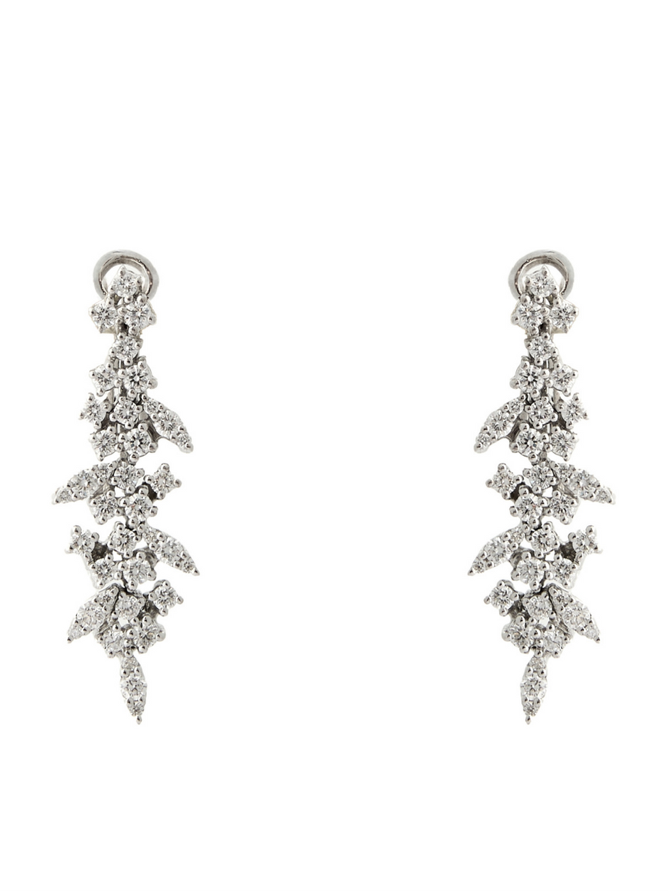 1.33 Karat Leafer Pırlanta Küpe