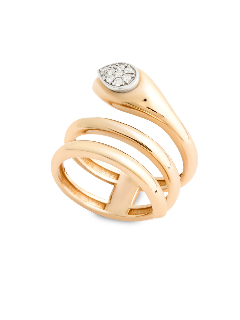 0.18 Karat Wild Pırlanta Yüzük