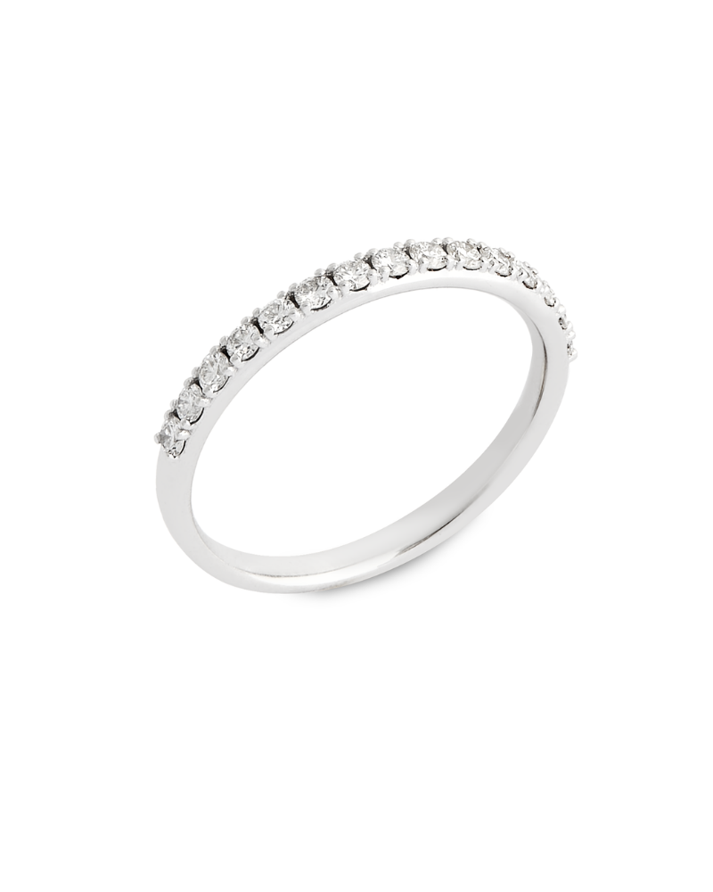 0.33 Karat Tiny Yarım Tur Pırlanta Yüzük